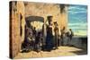 Fishwives in Lerici, 1860-Telemaco Signorini-Stretched Canvas