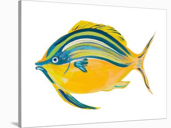 Fishy III-Julie DeRice-Stretched Canvas