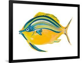 Fishy III-Julie DeRice-Framed Art Print