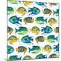 Fishy Pattern-Julie DeRice-Mounted Art Print