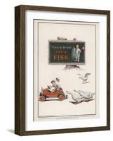 Fisk Tyres, Time to Re-Tire-null-Framed Photographic Print