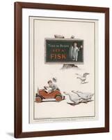 Fisk Tyres, Time to Re-Tire-null-Framed Photographic Print