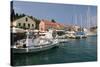 Fiskardo Harbour, Kefalonia, Greece-Peter Thompson-Stretched Canvas