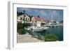 Fiskardo Harbour, Kefalonia, Greece-Peter Thompson-Framed Photographic Print