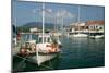 Fiskardo Harbour, Kefalonia, Greece-Peter Thompson-Mounted Photographic Print