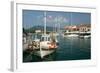 Fiskardo Harbour, Kefalonia, Greece-Peter Thompson-Framed Photographic Print