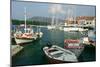 Fiskardo Harbour, Kefalonia, Greece-Peter Thompson-Mounted Photographic Print