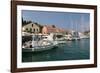 Fiskardo Harbour, Kefalonia, Greece-Peter Thompson-Framed Photographic Print