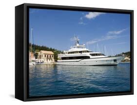 Fiskardo, Kefalonia (Cephalonia), Ionian Islands, Greek Islands, Greece-R H Productions-Framed Stretched Canvas