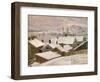 Fiskebackskil in Winter, 1899 (Oil on Canvas)-Carl Wilhelm Wilhelmson-Framed Giclee Print