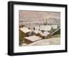 Fiskebackskil in Winter, 1899 (Oil on Canvas)-Carl Wilhelm Wilhelmson-Framed Giclee Print