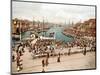 Fisketorget, Bergen, Pub. C.1900-null-Mounted Giclee Print