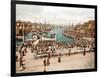 Fisketorget, Bergen, Pub. C.1900-null-Framed Giclee Print