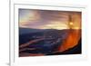 Fissure Eruption of Volcan Chico into 9Km Diameter Caldera-Tui De Roy-Framed Photographic Print