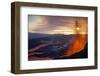 Fissure Eruption of Volcan Chico into 9Km Diameter Caldera-Tui De Roy-Framed Photographic Print