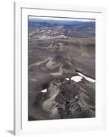 Fissure Vent with Spatter Cones, Laki Volcano, Iceland, Polar Regions-Tony Waltham-Framed Photographic Print