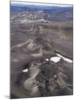 Fissure Vent with Spatter Cones, Laki Volcano, Iceland, Polar Regions-Tony Waltham-Mounted Photographic Print