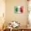 Fist With Italian Flag-macky_ch-Stretched Canvas displayed on a wall