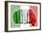 Fist With Italian Flag-macky_ch-Framed Art Print