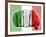 Fist With Italian Flag-macky_ch-Framed Art Print