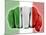 Fist With Italian Flag-macky_ch-Mounted Art Print