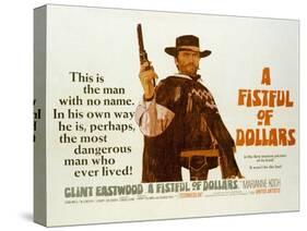 Fistful of Dollars, Clint Eastwood, 1964-null-Stretched Canvas