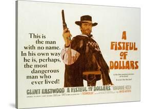 Fistful of Dollars, Clint Eastwood, 1964-null-Stretched Canvas