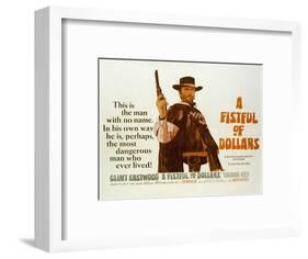 Fistful of Dollars, Clint Eastwood, 1964-null-Framed Art Print