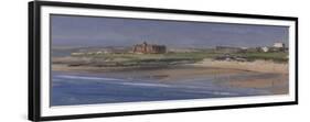 Fistral Beach from the Southern End, July-Tom Hughes-Framed Giclee Print