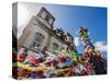 Fitas in front of the Nosso Senhor do Bonfim Church, Salvador, State of Bahia, Brazil, South Americ-Karol Kozlowski-Stretched Canvas