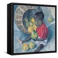 Fito, Twin Son of Abel, Haiti, 1961-Izabella Godlewska de Aranda-Framed Stretched Canvas