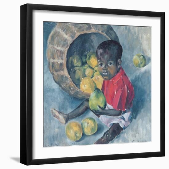 Fito, Twin Son of Abel, Haiti, 1961-Izabella Godlewska de Aranda-Framed Giclee Print