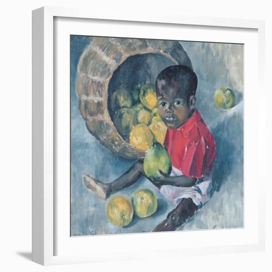 Fito, Twin Son of Abel, Haiti, 1961-Izabella Godlewska de Aranda-Framed Giclee Print