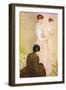 Fitting-Mary Cassatt-Framed Art Print