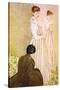 Fitting-Mary Cassatt-Stretched Canvas