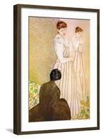 Fitting-Mary Cassatt-Framed Art Print