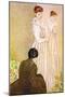 Fitting-Mary Cassatt-Mounted Art Print