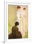 Fitting-Mary Cassatt-Framed Art Print