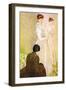 Fitting-Mary Cassatt-Framed Art Print