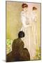 Fitting-Mary Cassatt-Mounted Art Print