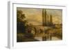 Fittleworth Old Mill and Bridge, on the Rother, Sussex-George Cole-Framed Giclee Print