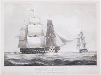 Ships Leaving Boston Harbor, 1847-Fitz Henry Lane-Giclee Print