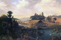 View of Norwich, Connecticut, USA, 1849-Fitz Henry Lane-Giclee Print