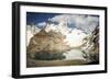 Fitz Roy Looms On The Horizon In Los Glaciares National Park - Santa Cruz Province, Argentina-Dan Holz-Framed Photographic Print