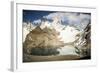 Fitz Roy Looms On The Horizon In Los Glaciares National Park - Santa Cruz Province, Argentina-Dan Holz-Framed Photographic Print