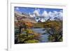 Fitz Roy Massif Mountain Scenery Including Cerro-null-Framed Photographic Print