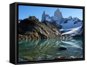 Fitz Roy Range, Andes, Patagonia Argentina-Maureen Eversgerd-Framed Stretched Canvas