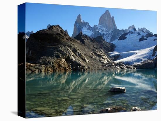 Fitz Roy Range, Andes, Patagonia Argentina-Maureen Eversgerd-Stretched Canvas