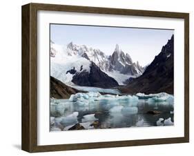 Fitz Roy Range, Andes, Patagonia Argentina-Maureen Eversgerd-Framed Photographic Print