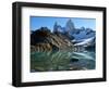 Fitz Roy Range, Andes, Patagonia Argentina-Maureen Eversgerd-Framed Photographic Print